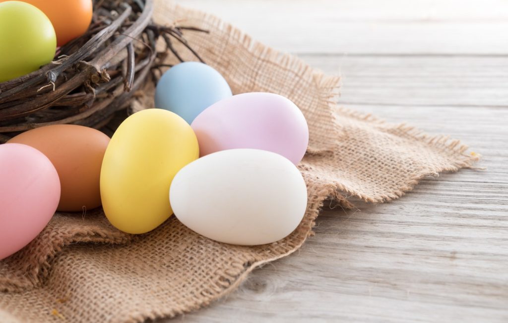 Colorful Eggs HD Wallpaper