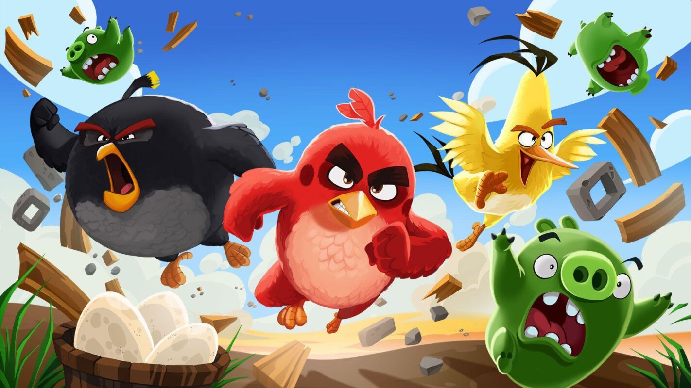 Angry birds game Full HD wallpapers
