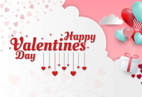 Happy valentines day images page banner