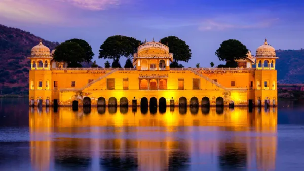 Jal Mahal Water Palace. Jaipur, Rajasthan, India