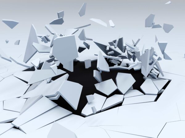 3d Shatter Abstract Wallpaper Background