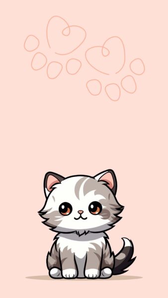 Cute Cat Mobile Wallpaper
