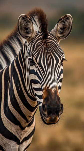 freewallpapers4u 19 Wild Zebra Close-Up Portrait In Natural Background – Hd Animal Wallpapers For Mobile Devices